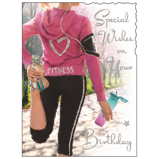 Picture of SPECIAL WISHES ON YOUR BIRTHDAY FITNESS
